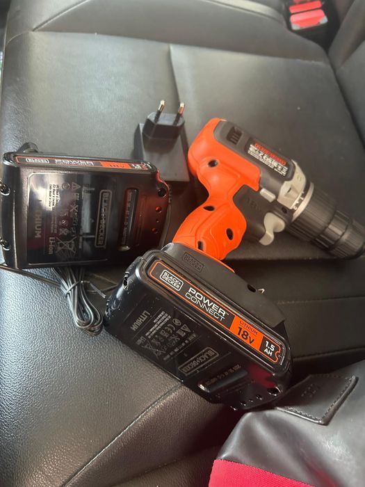 Bormașină cu percuție 2 bateri