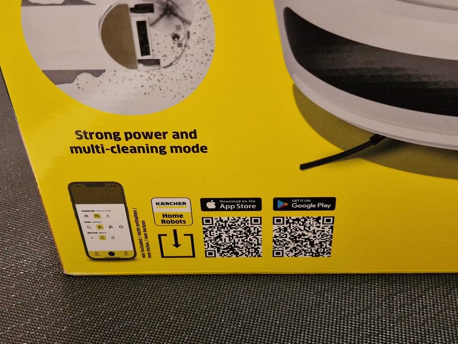 Прахосмукачка Робот Kärcher RCV 2 (с моп) - Като нова!