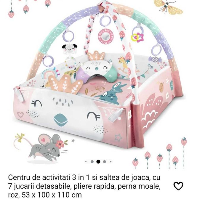 Saltea de activități bebeluși