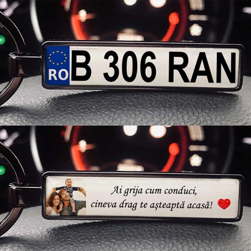 Brelocuri personalizate cu poza sau textul tau