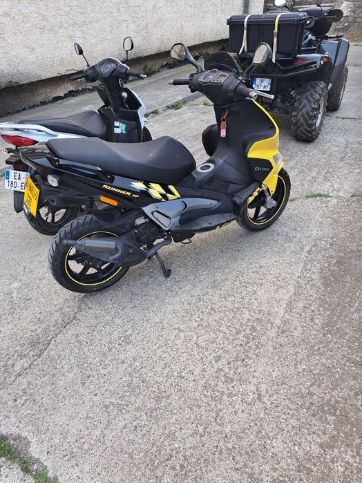 Gillera runner  50 cc 2 timpi racire pe apa