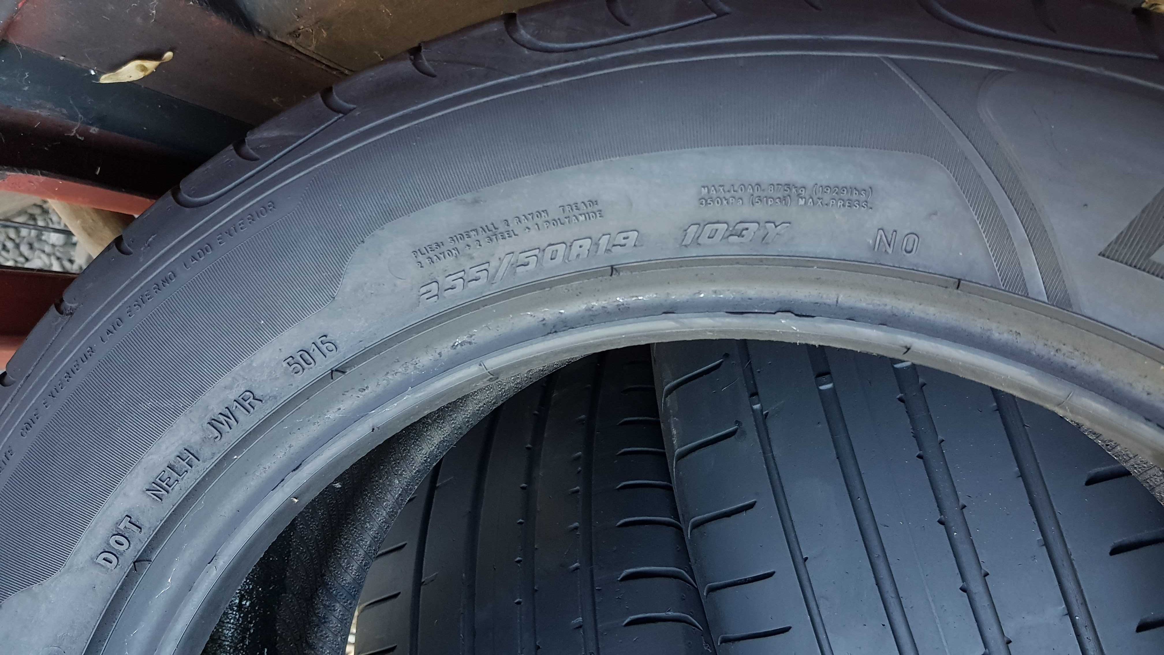 anvelope Goodyear,Continental 255/50/19