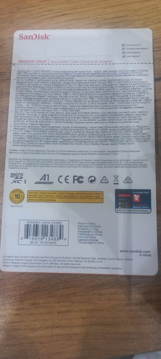 YANGI SanDisk Micro SD Karta | 100% ORIGINAL