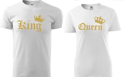 Tricou King and Queen