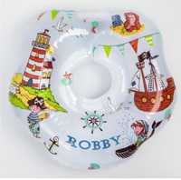 Надувной круг на шею для купания малышей Robby, "Пираты"