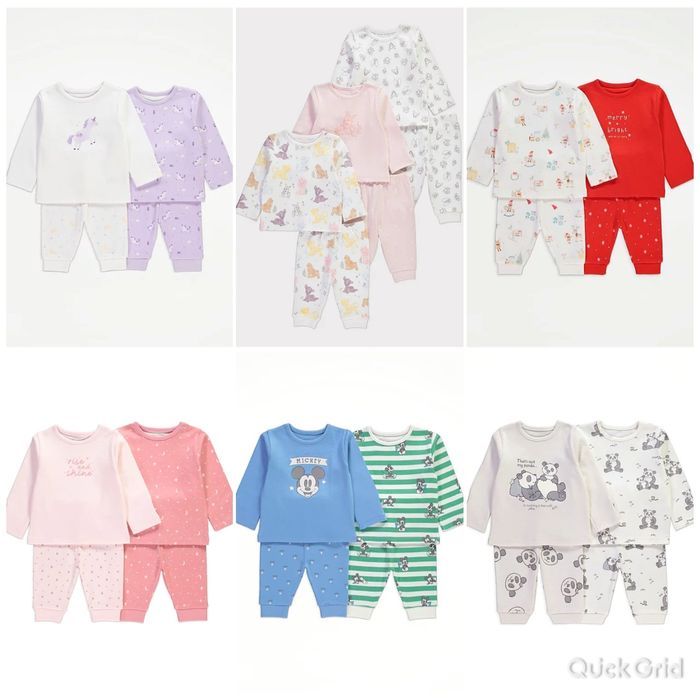 Пижами  за момче и момиче 92/98