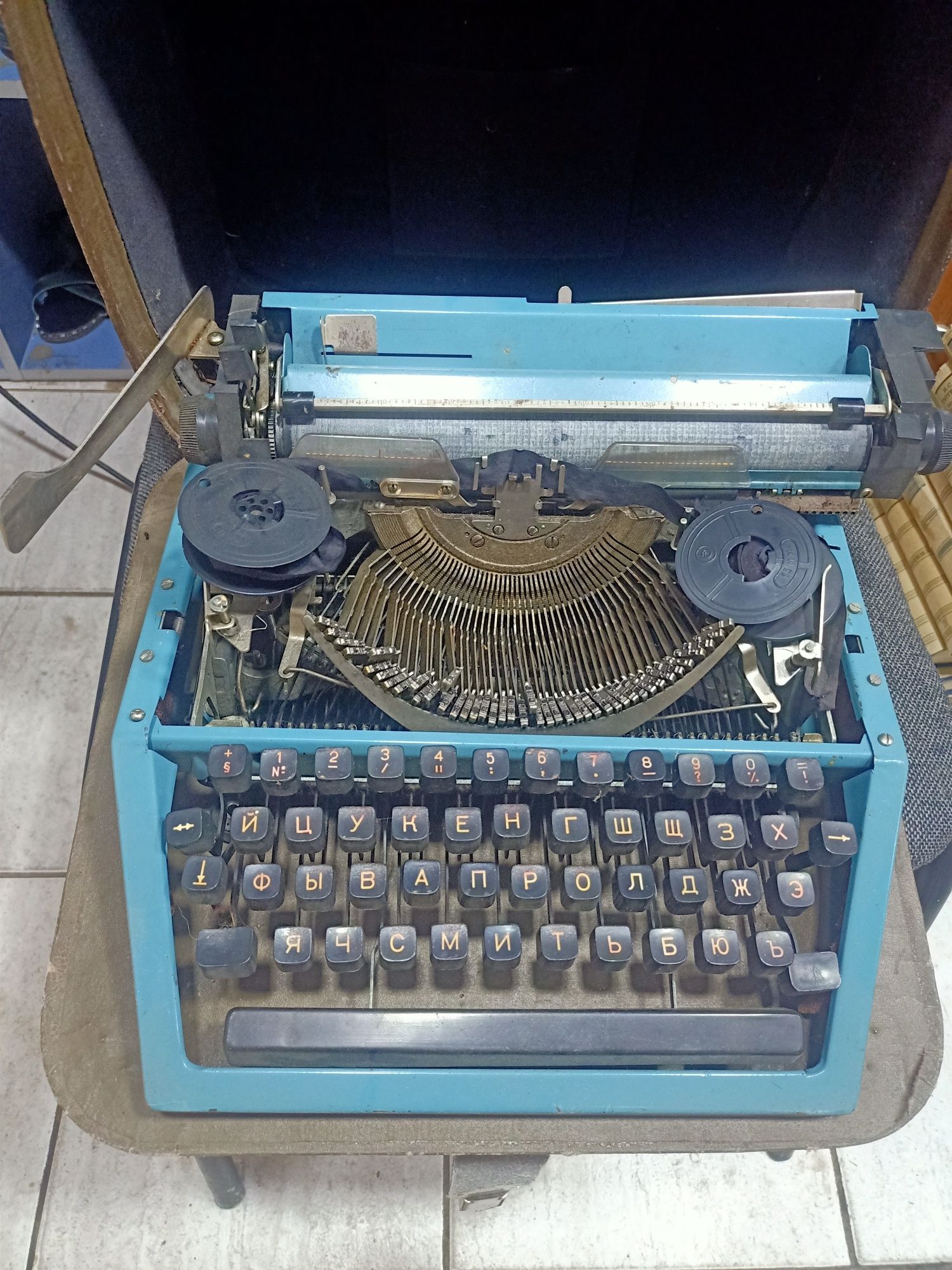 Пишущая машинка не рабочая