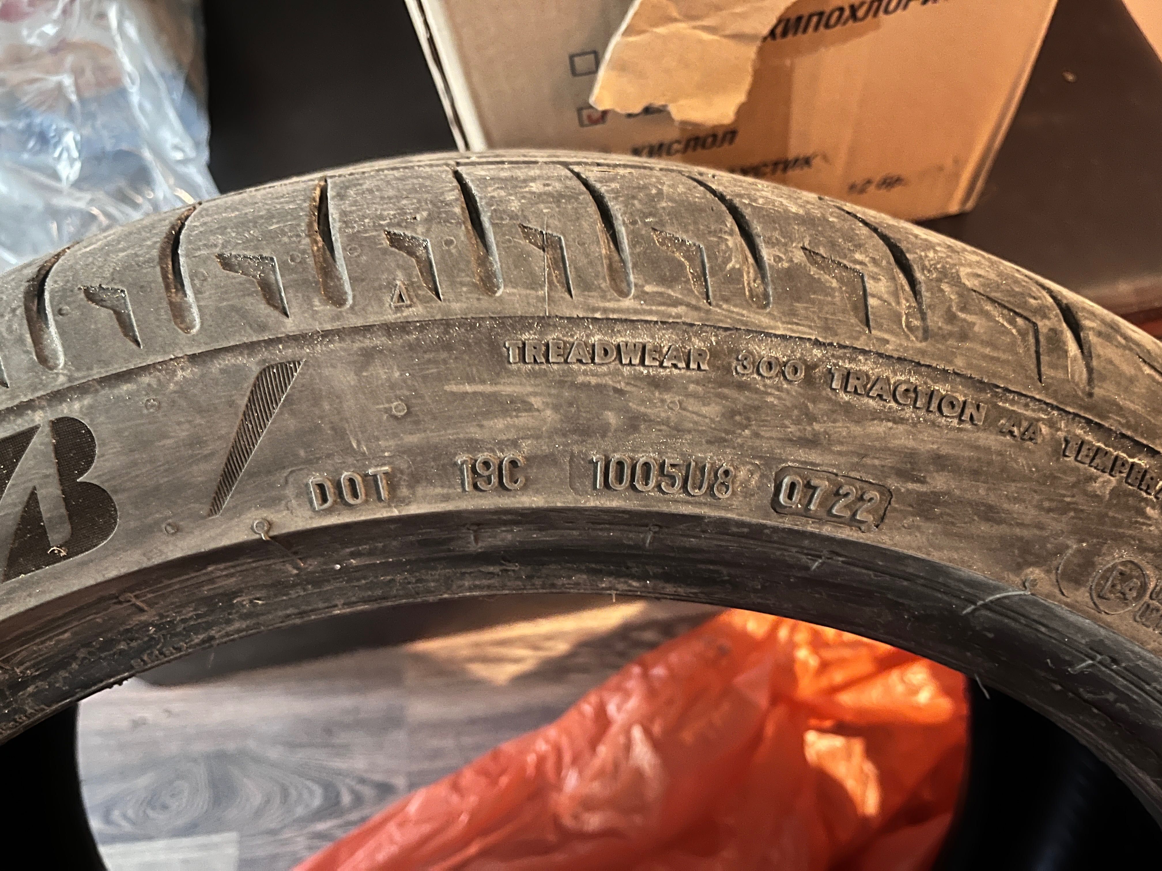 4 бр. летни гуми BRIDGESTONE POTENZA SPORT 255/40 R19 100Y XL FR