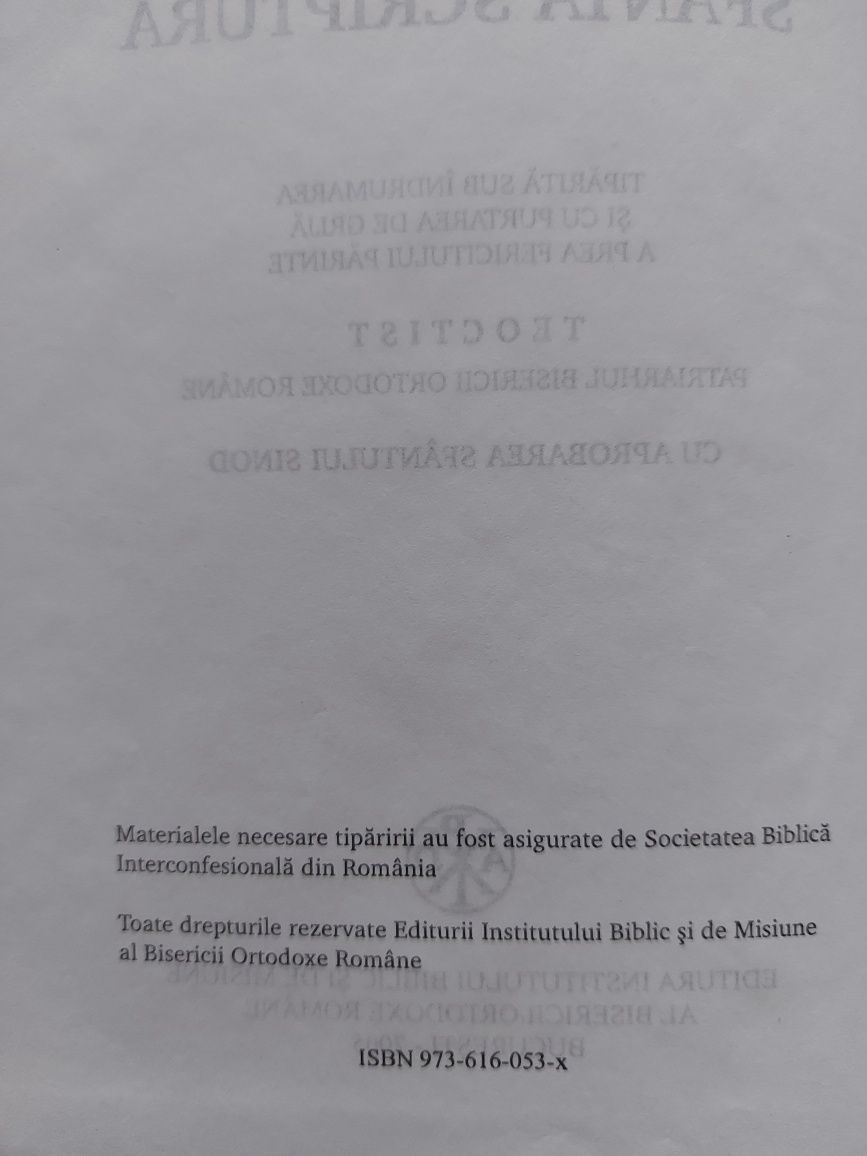 Biblia ortodoxă 2005