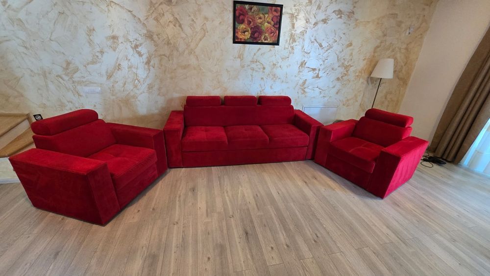 Canapea cu fotolii living