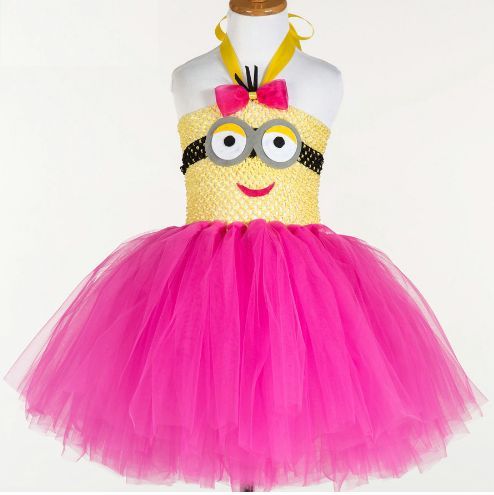 Rochita TUTU Minion serbare petrecere carnaval cadou