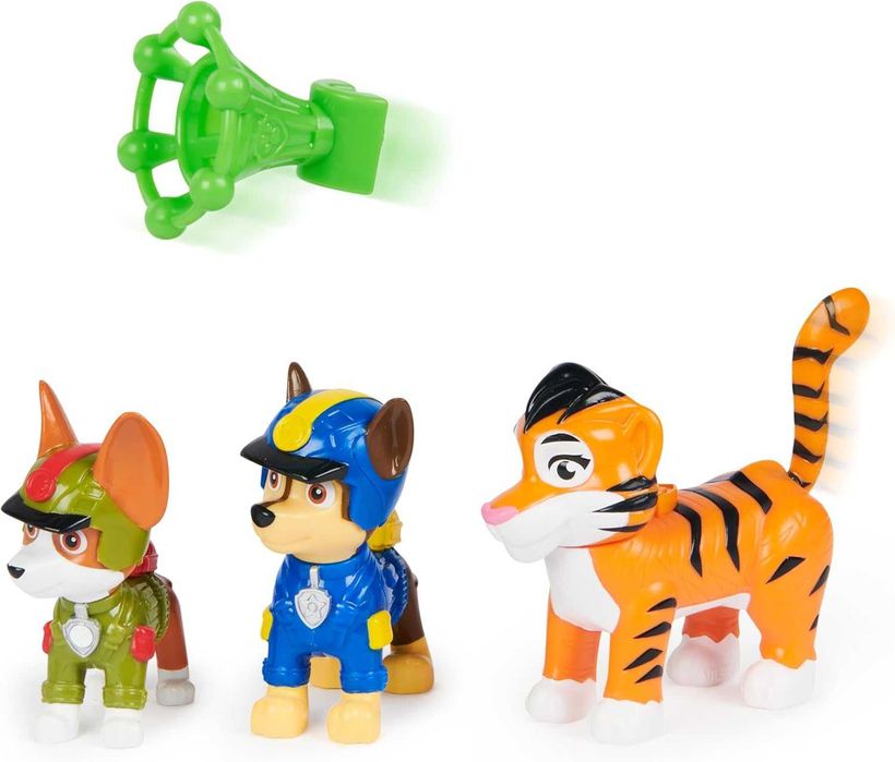 Комплект фигури кученца Paw Patrol Jungle Pups - 3 модела