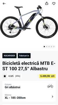 ROCKRIDER E-ST100 bicicleta electrica