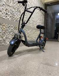 Motocicleta electrica Airwheel k10 Black, viteza maxima 25 km/h