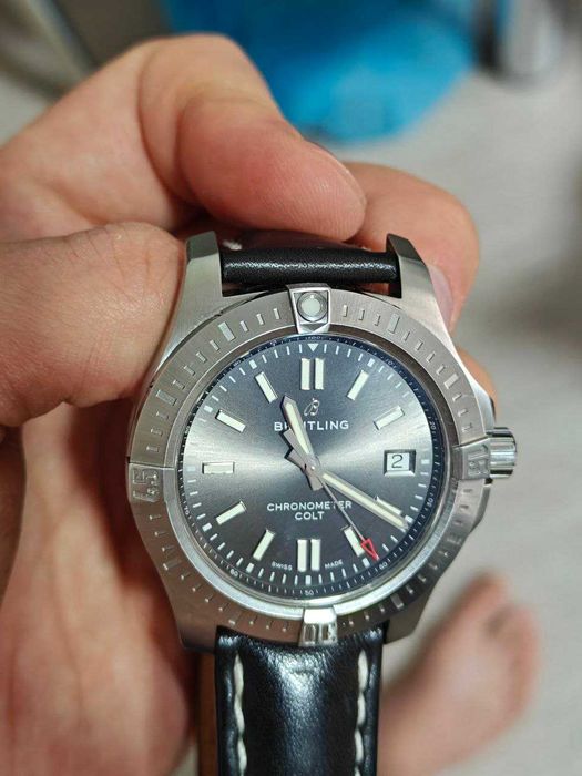 Швейцарские люкс премиум часы breitling colt chronometer