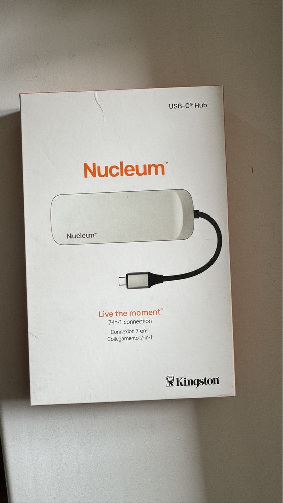 Адаптер Kingston Nucleum USB-C Hub