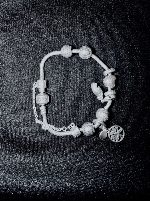Vand bratara Pandora argint 925 (9 charmuri)