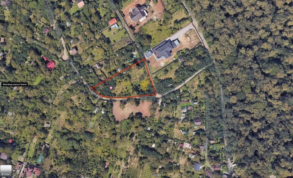 Teren unic Platoul Cornesti - str. Posada - teren drept cu utilități!