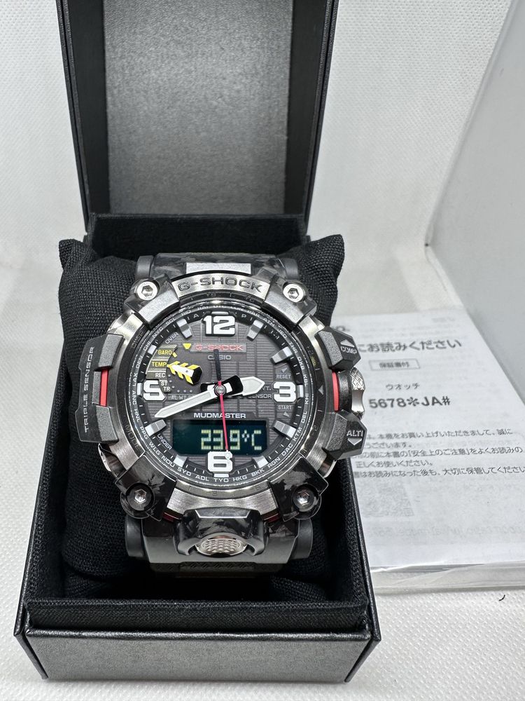 *Чисто Нов* Casio G-Shock GWG-2000-1A3JF Mudmaster *Army Green*