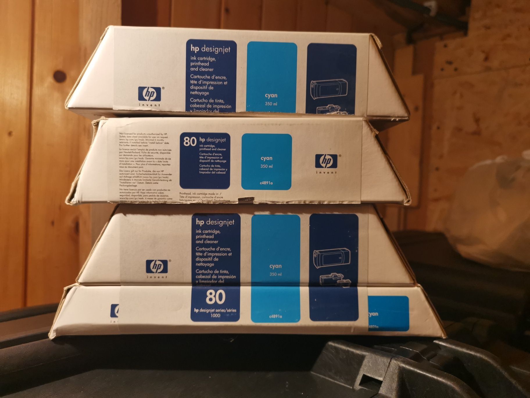 Toner HP 80 Cyan C4891A DesignJet