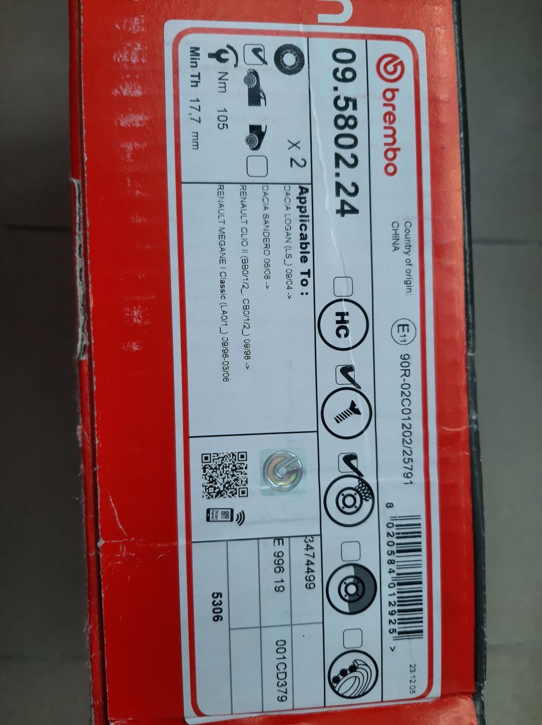 Discuri frana brembo