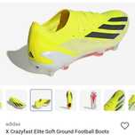 X Crazyfast Elite Soft Ghete fotbal nr 40 mixte