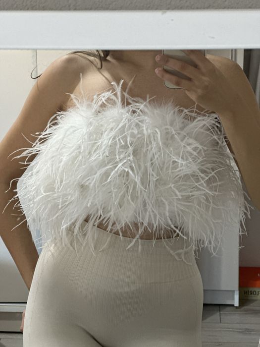 Топ с пера с/м, пола хс