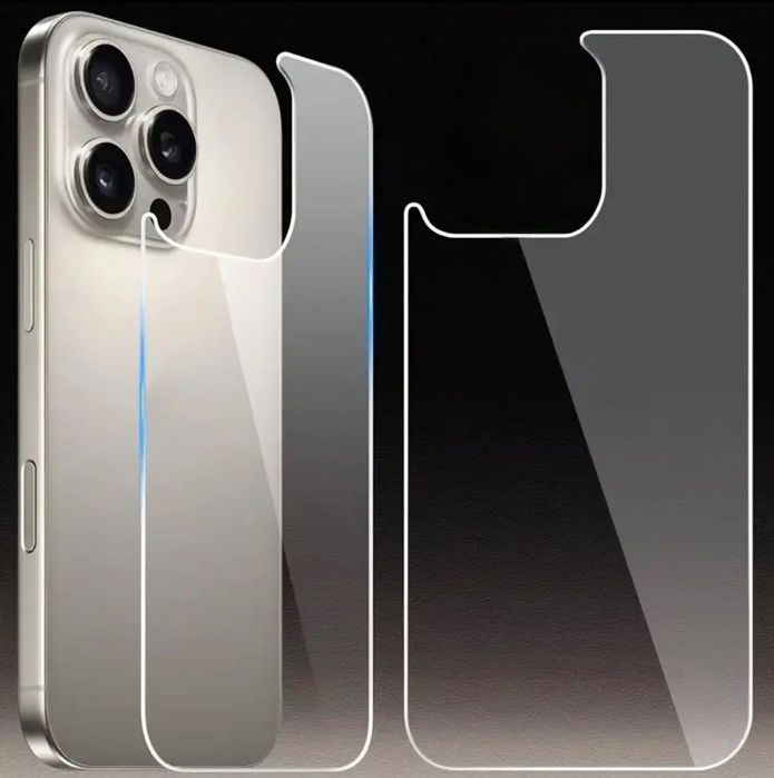 Заден протектор за гръб за iPhone 15 Pro