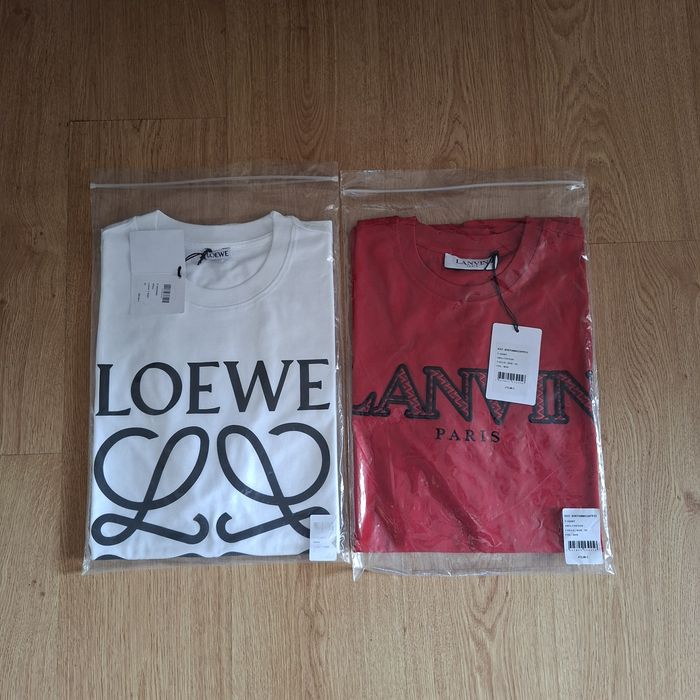 Loewe Lanvin оригинална тениска тениски