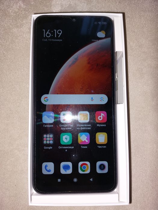 Телефон Redmi Note 9A+3 бр. калъфи и протектор на дисплея