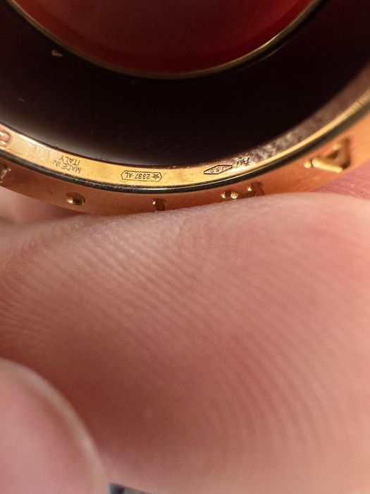 BVLGARI B.ZERO1 золотое кольцо