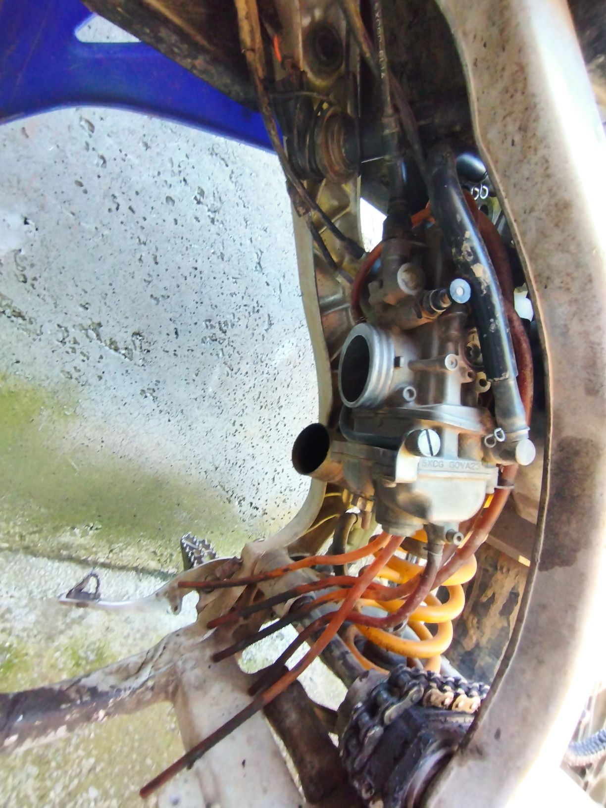 Yamaha Yzf 2009 блокирал