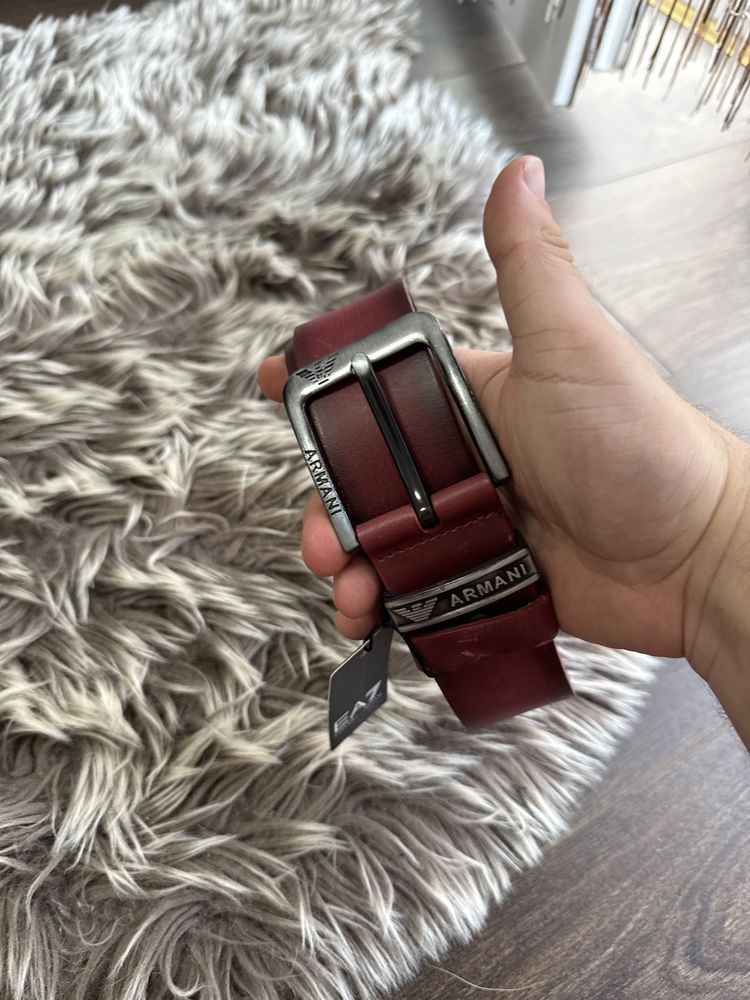 Curea Piele Armani Premium culoare dosebita