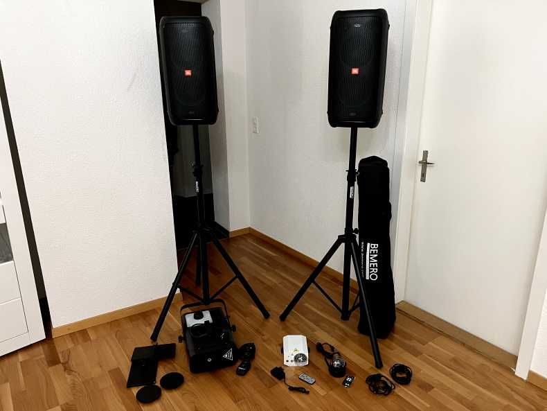 Inchirieri boxe JBL petrecere party majorat banchet karaoke nunta Cluj