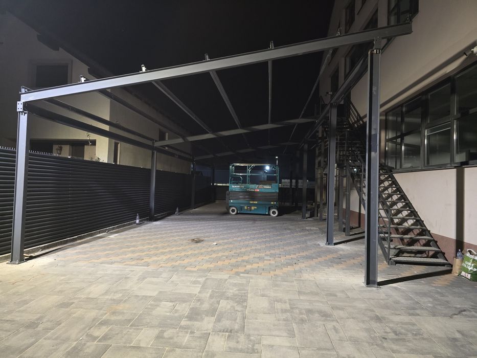 Hala Terasa structura demontabila constructii terase montaj hala