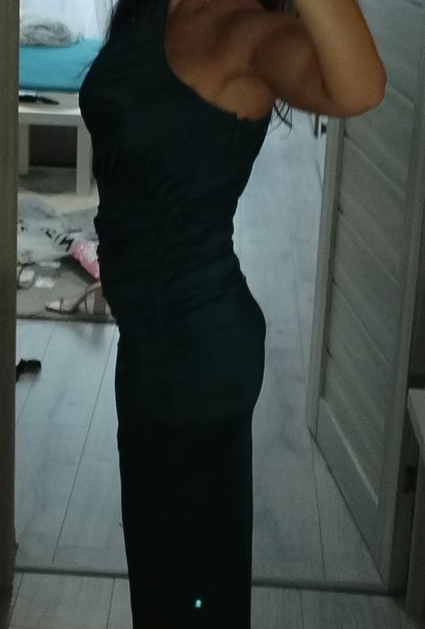 Rochie eleganta verde smarald