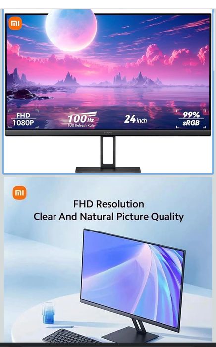 Monitor Xiaomi A24i, 24 inch, Full HD (100Hz)