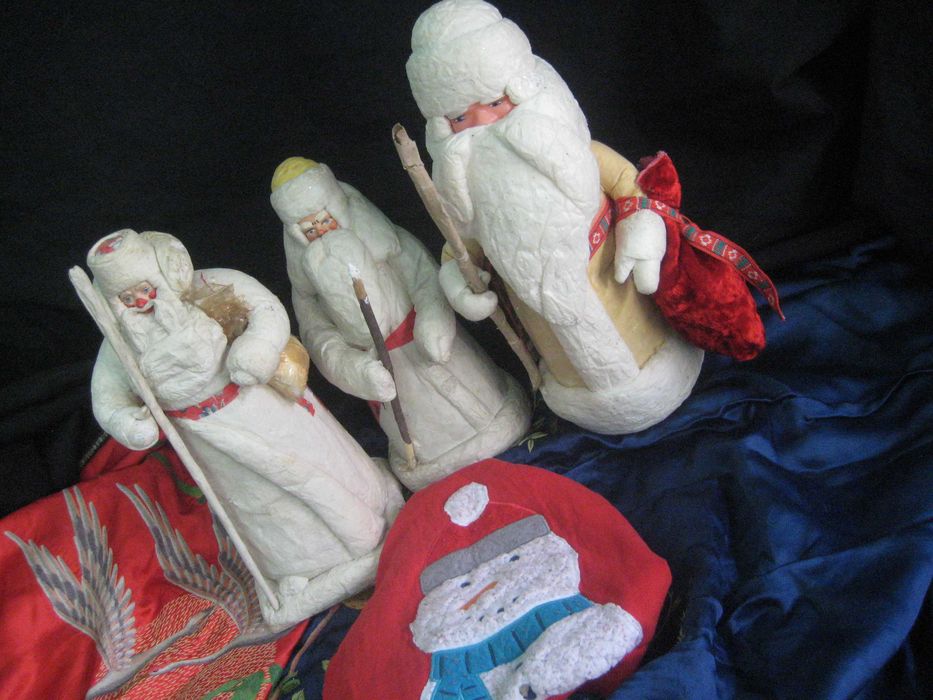 Дед Мороз и снегурочка 1970-х годов НОВЫЕ и 1960 и 1953 года