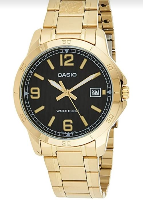Ceas barbati Casio auriu
