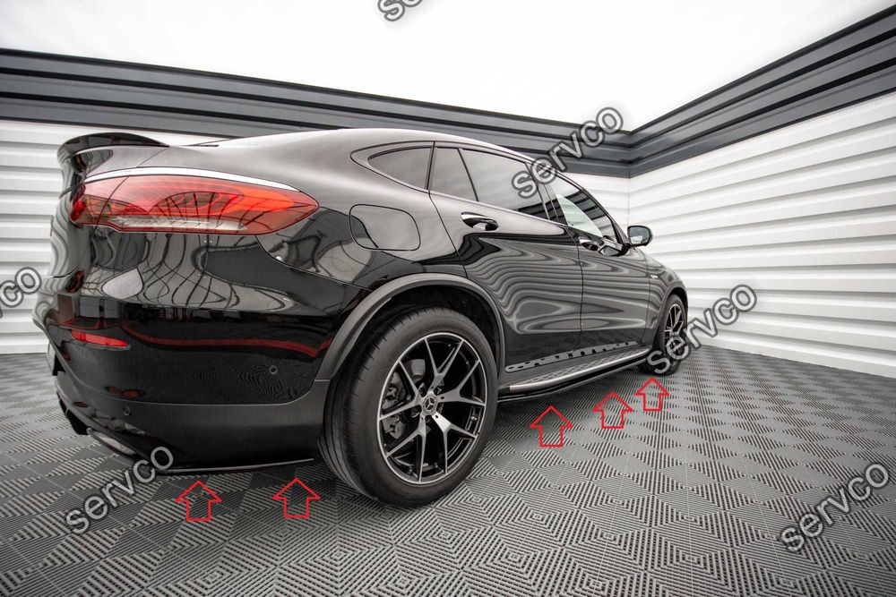 Pachet Body kit tuning Mercedes GLC C253 Coupe AMG-Line 2019- v1