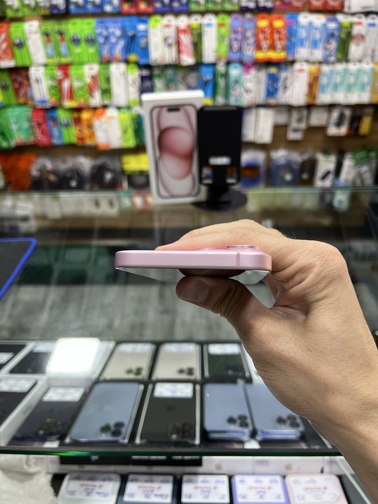 Iphone 15 Pink 128gb 98% - Naqdga yoki halol nasiya savdoga