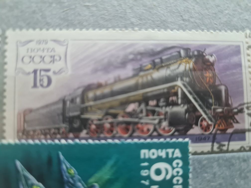 Почтовые марки 50-60 лет.