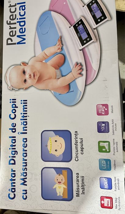 Vând cântar bebeluși si copii cu funcții suplimentare.