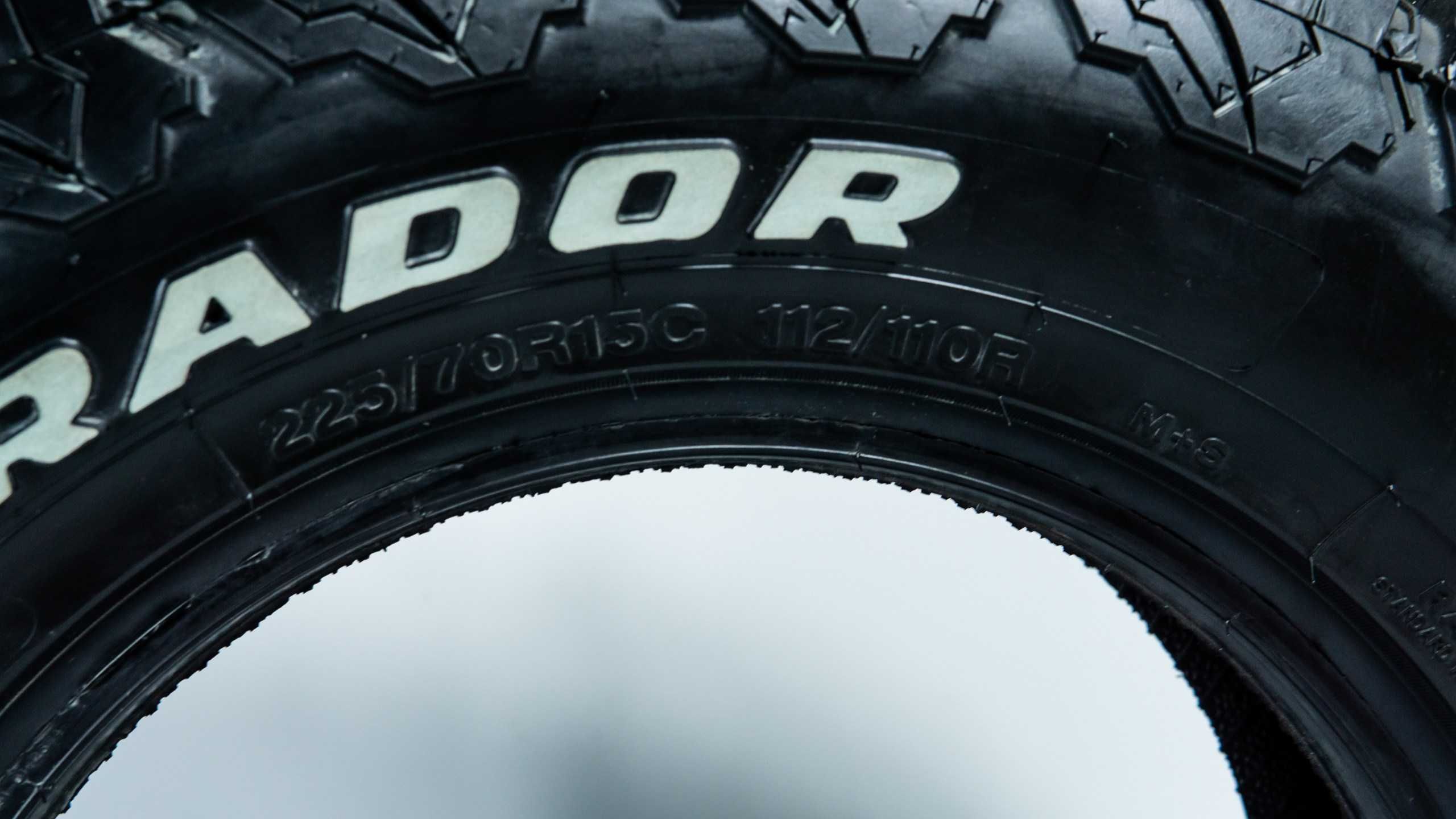 225/70R15C	112/110R 8PR  — Tourador X FORCE A/T-II