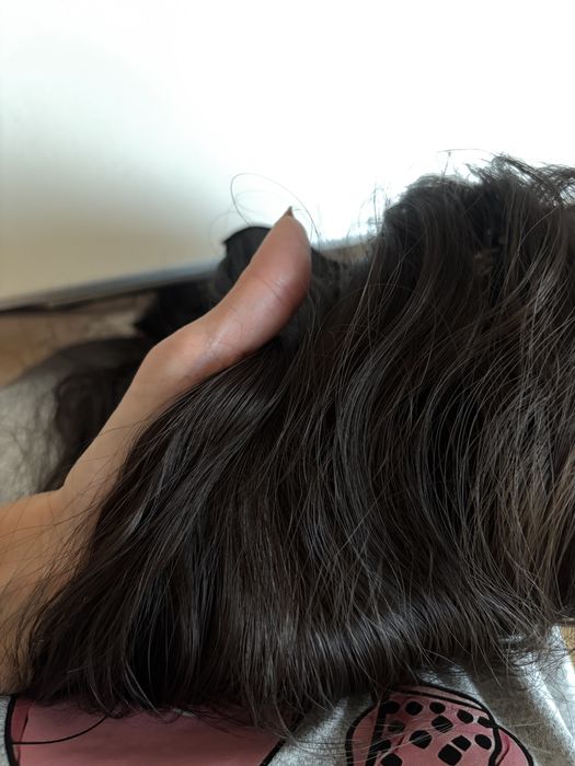 V-образни клипс удължения за коса