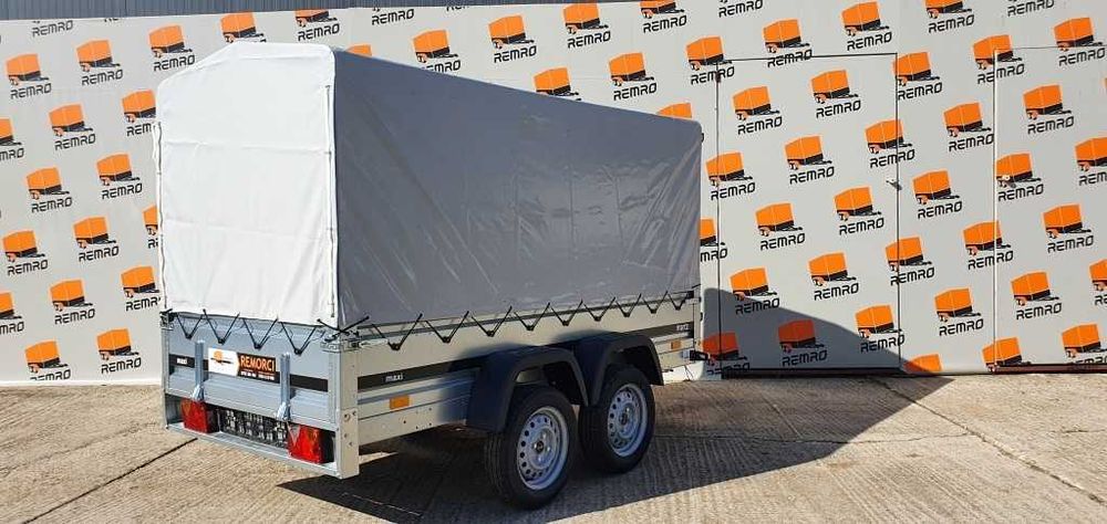 Remorca noua Martz Premium L264 2 axe 750 kg CIV si nr provizorii