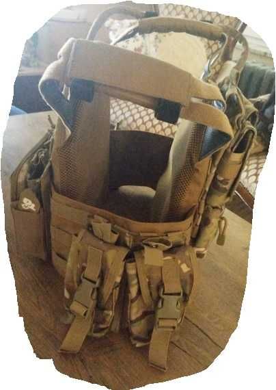 Airsoft тактическа жилетка мултикам