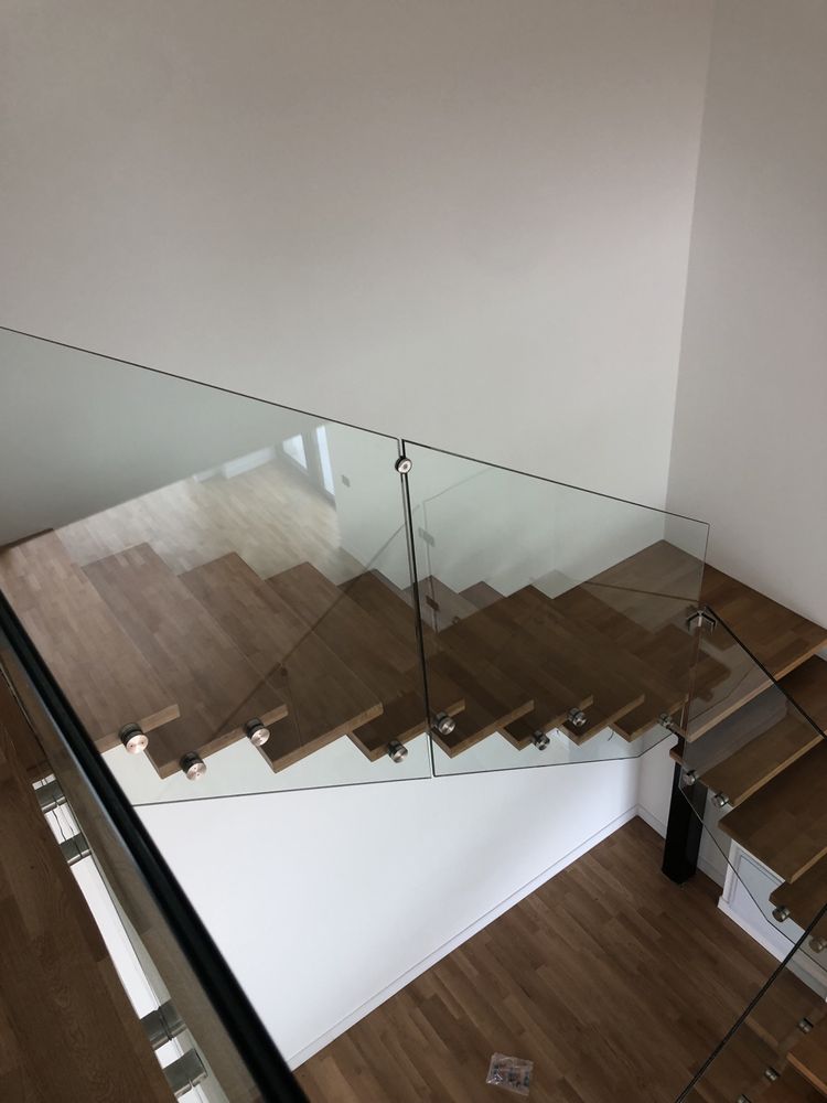 Balustrada sticla securizat
