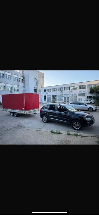 Remorca Auto 2 Axe 2T 4 Metri 2000Kg Totul Nou la ea