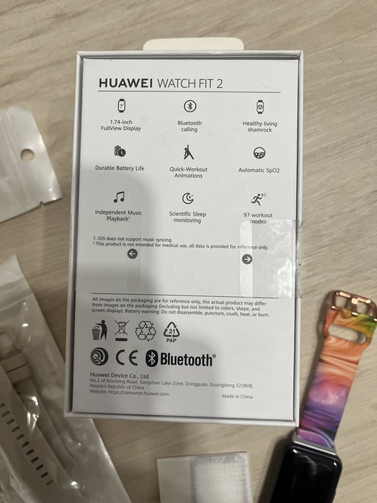 Huawei watch fit 2  с каишки